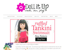 Tablet Screenshot of doll-it-up.com